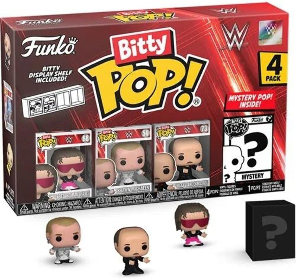 Thumbnail 1 de POP Bitty Pop! WWE Series 3 75463 Razor Ramon 4-Pack with Display