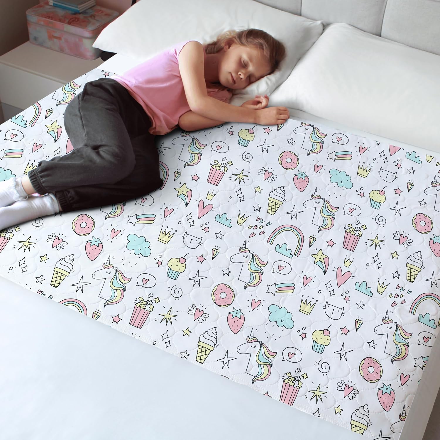 Thumbnail 6 de Hygge Sheets Potty Training Pee Pads for Kids: Full-Size, 52" x 36" with Tucks