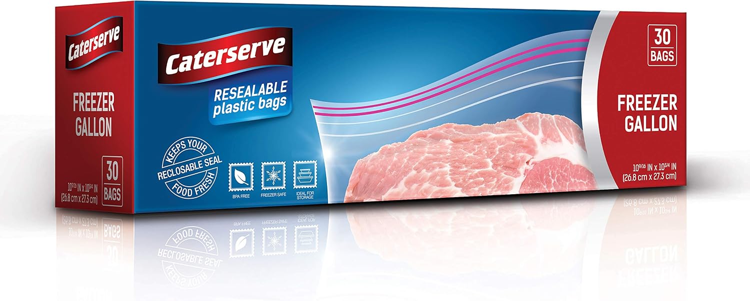 Detalle de Caterserve 30 Ziplock Bags