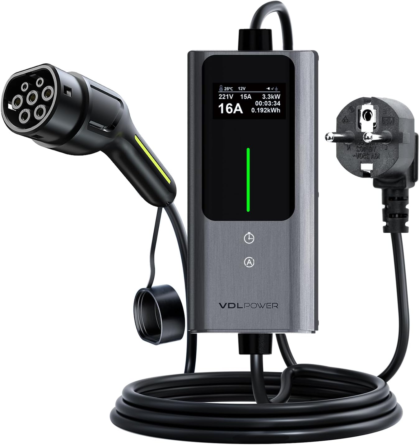 Detalle de VDLPOWERVP Cargador Coche Eléctrico 3,6 kW