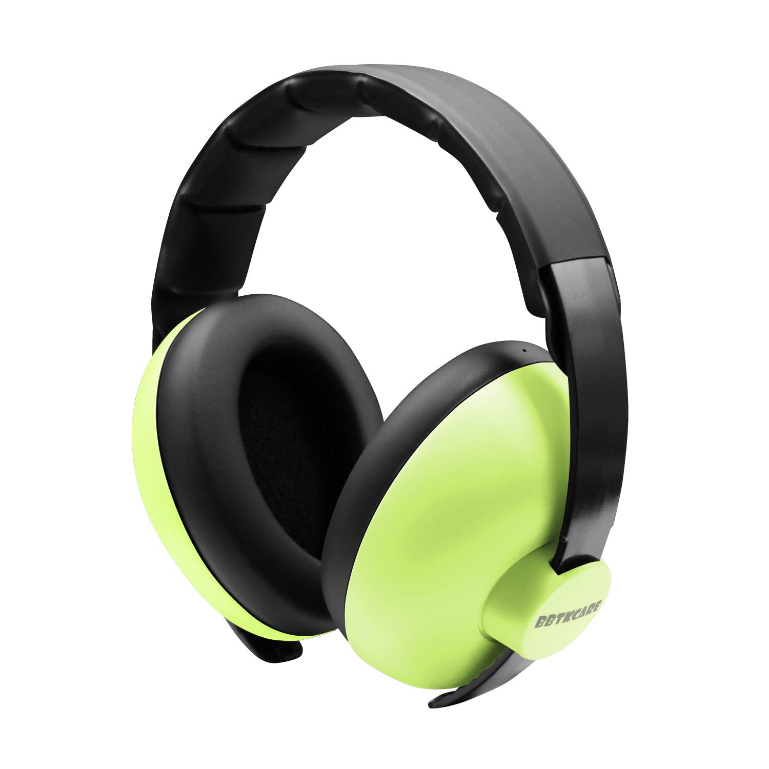 Detalle 2 de BBTKCARE Baby Ear Protection Earmuffs, Green, Adjustable, 23 dB Noise Reduction