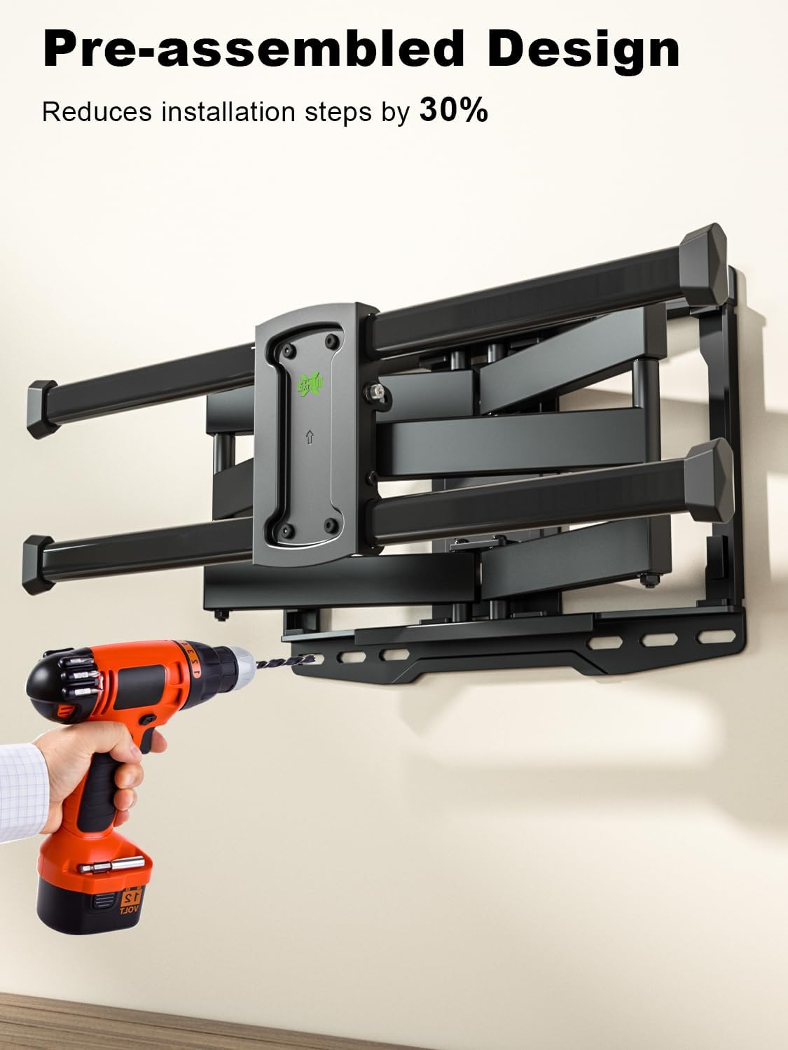 Thumbnail 6 de USX Mount Full Motion TV Wall Mount for 37–82 Inch TVs (VESA up to 600×400mm)
