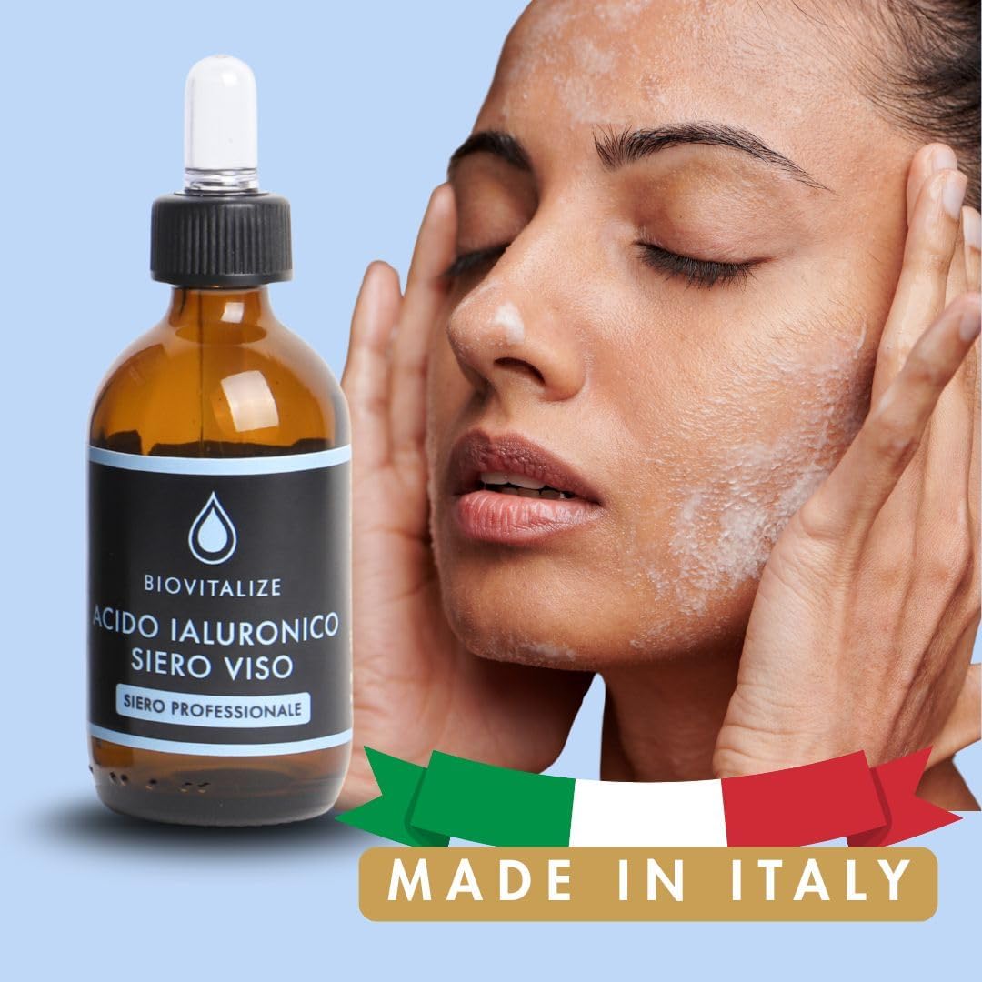 Thumbnail 6 de BIOVITALIZE Siero Viso all’Acido Ialuronico a Triplo Peso Molecolare 50 ml – Made in Italy