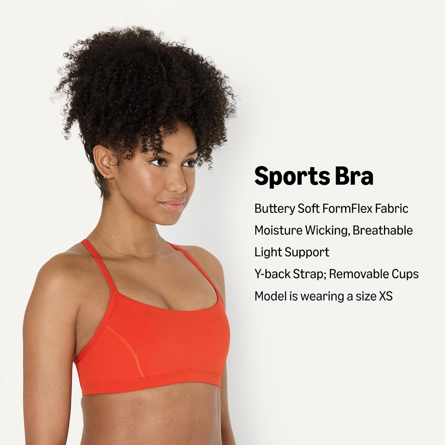 Thumbnail 1 de Amazon Essentials Women’s Active FormFlex Buttery Soft Light Support Y-Back Thin Strap Yoga Sports Bra