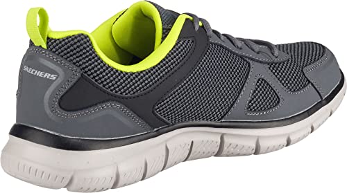 Thumbnail 3 de Skechers Track Bucolo para hombre: zapatillas de running en Gris con cuero y malla