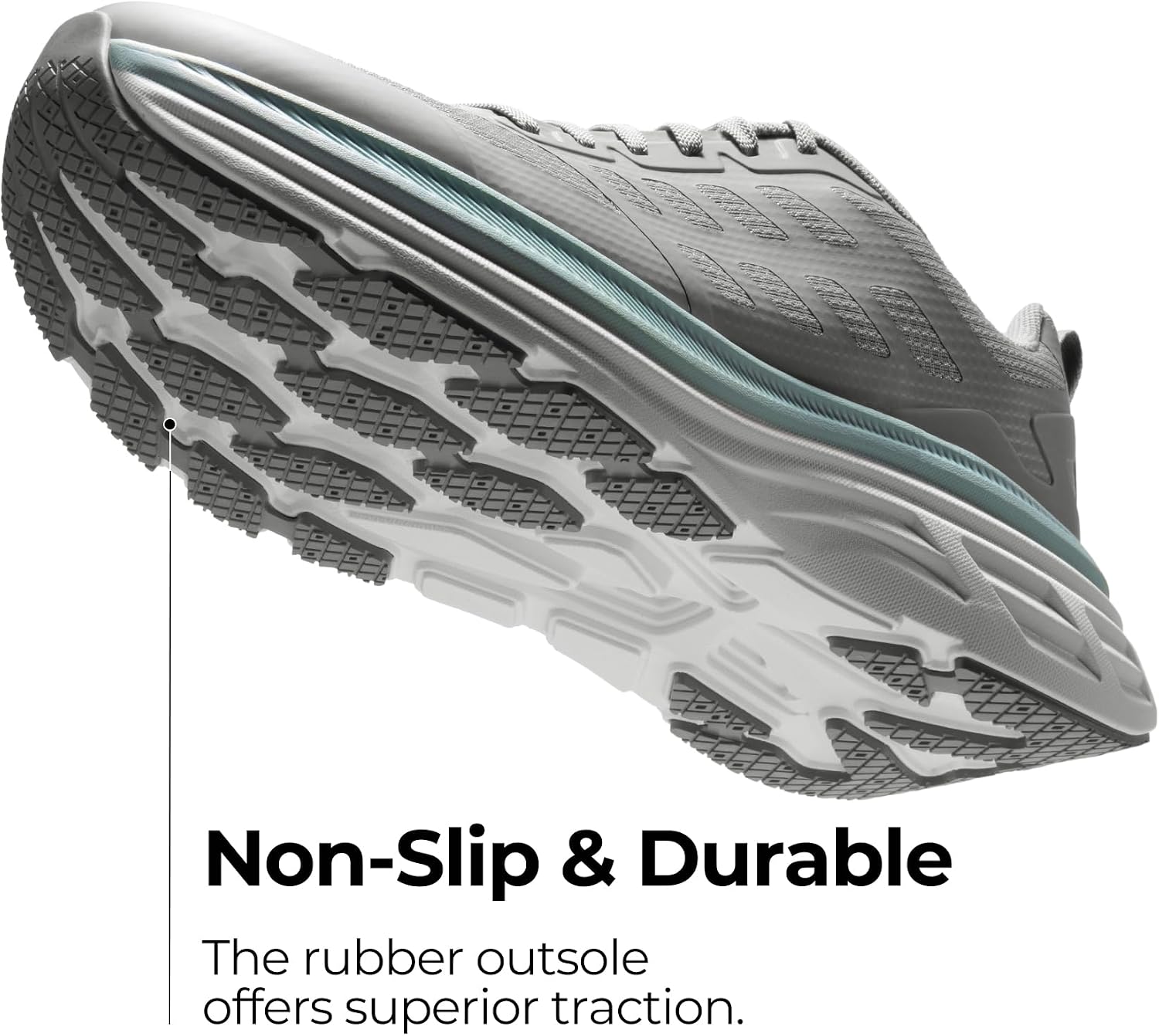 Detalle de NORTIV 8 Men's Walking Running Tennis Cushioning Shoes: ActiveFloat Non Slip Sneakers