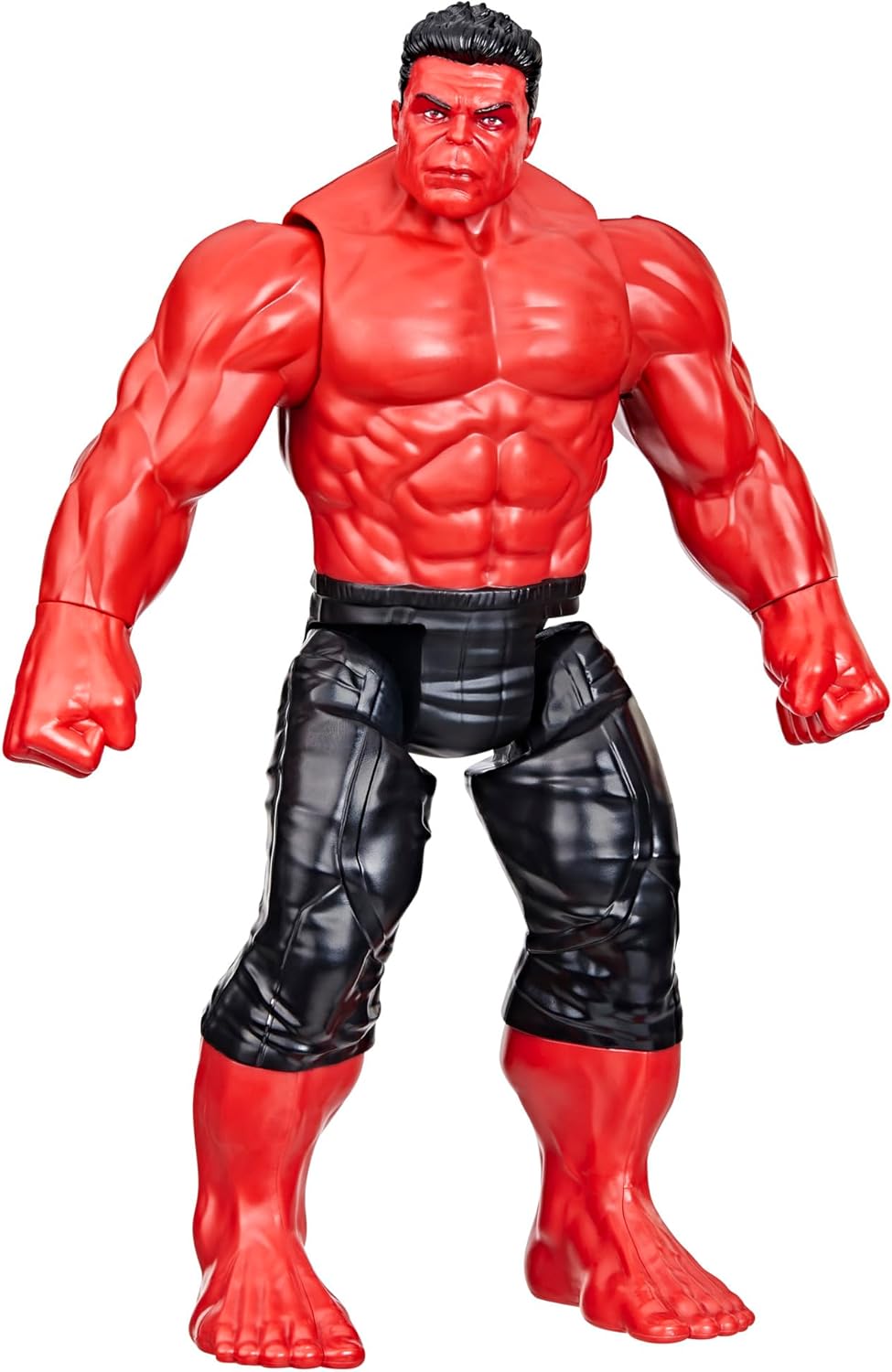 Detalle de Titan Hero Series Hulk Rojo, figura de acción premium