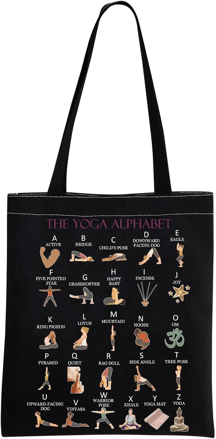 Detalle de Generic Yoga Tote Bag - Medium, Colorful Design