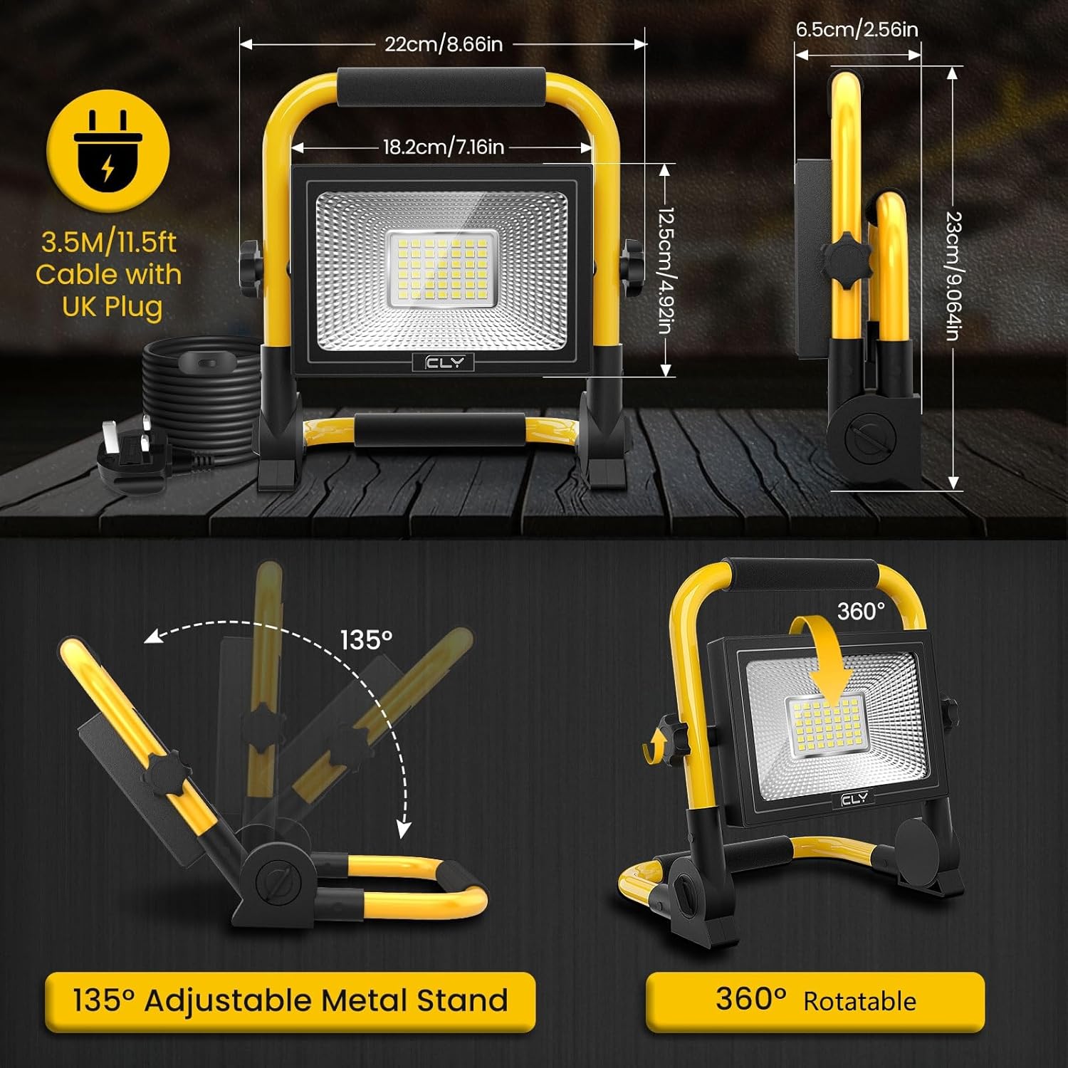 Detalle 2 de CLV 35W LED Work Light 3000LM