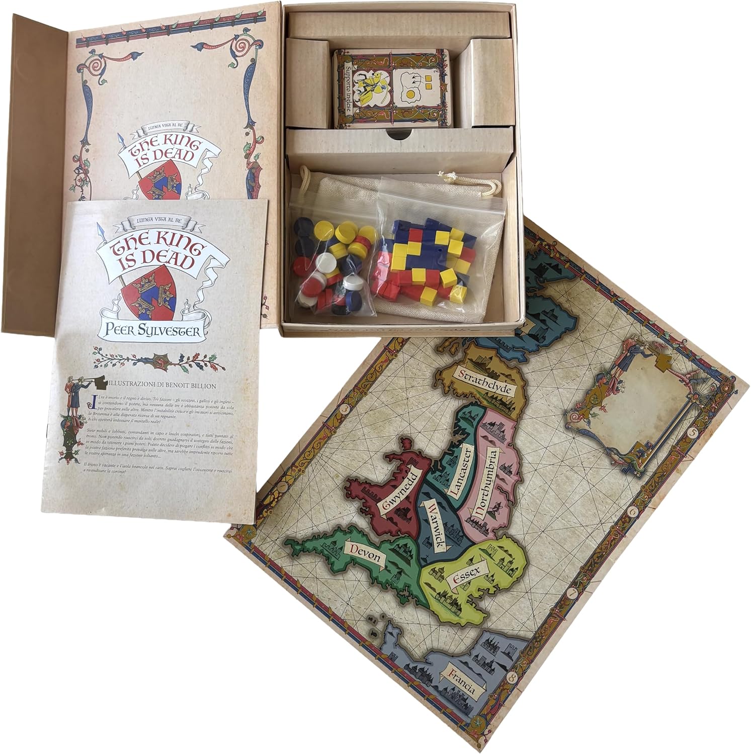 Detalle de The King is Dead strategico per 2-4 giocatori