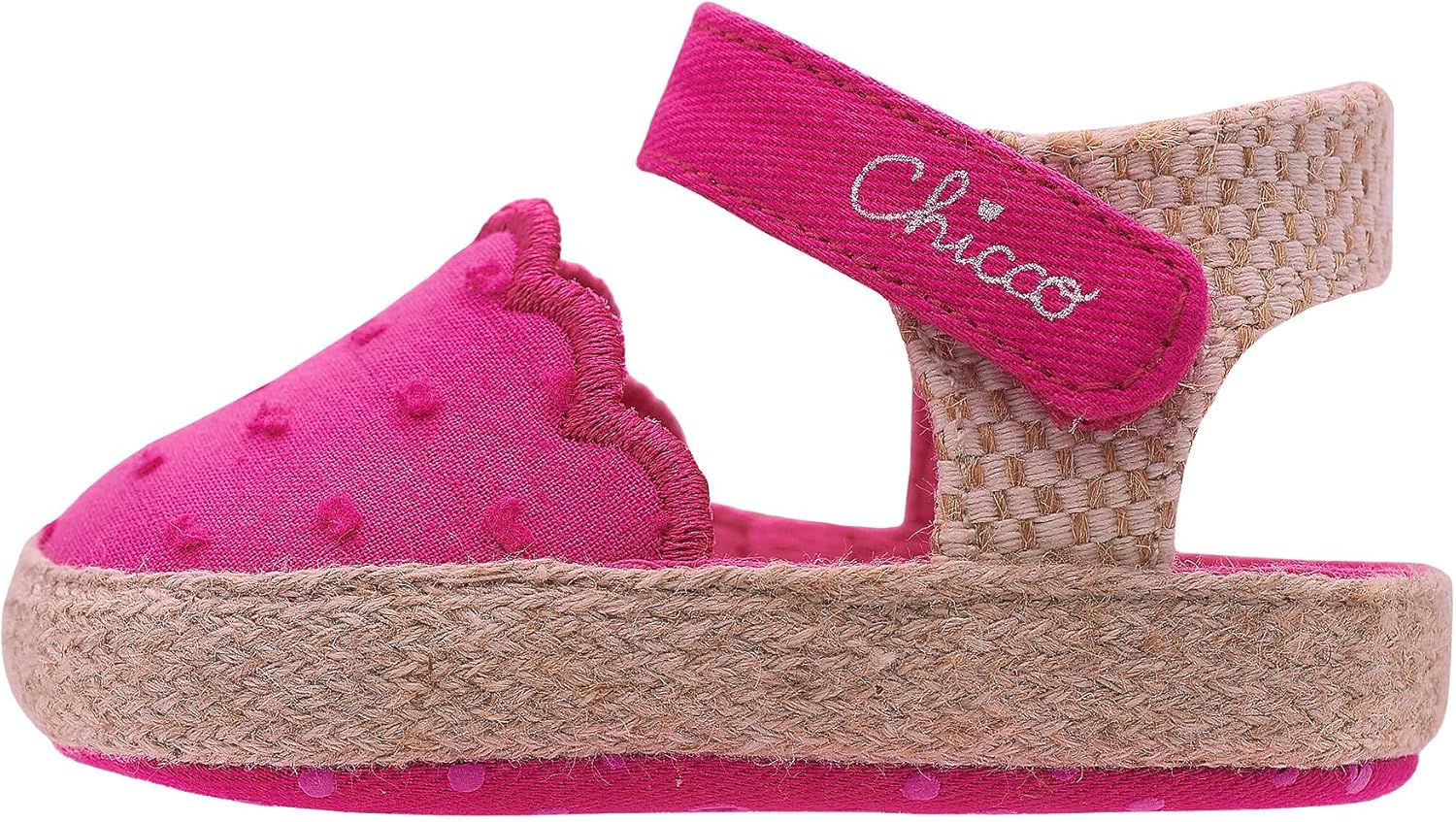 Detalle de Chicco Sandale Fille pour Nouveau-né avec Lanière – Confort à scratch