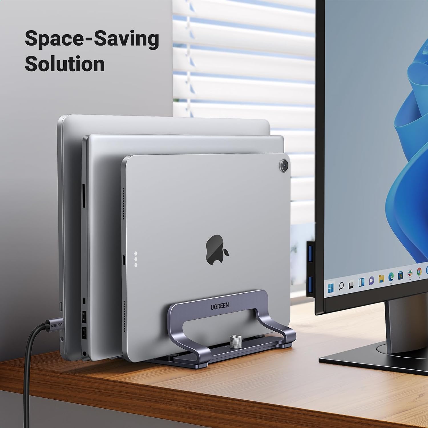 Thumbnail 4 de UGREEN Vertical Laptop Stand 3-slot