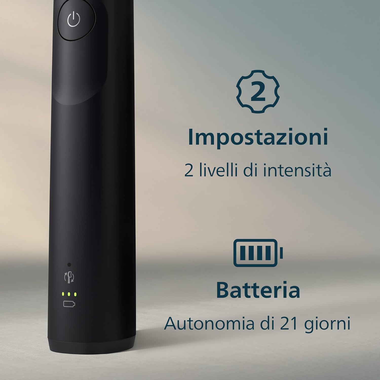 Thumbnail 6 de Philips Sonicare 5300 HX7101/01: spazzolino elettrico sonico a due livelli di intensità