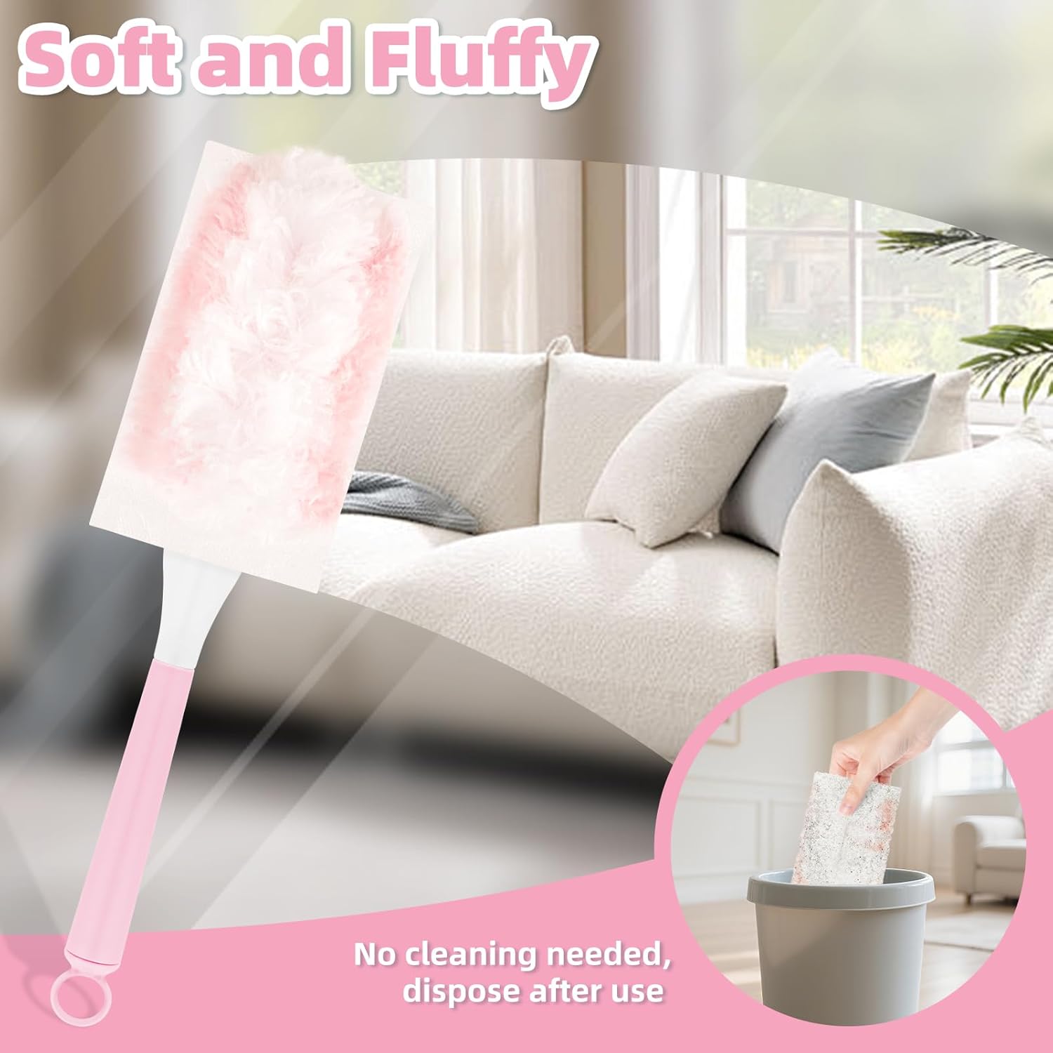 Detalle 2 de Nicemiya 52-Pack Duster Refills