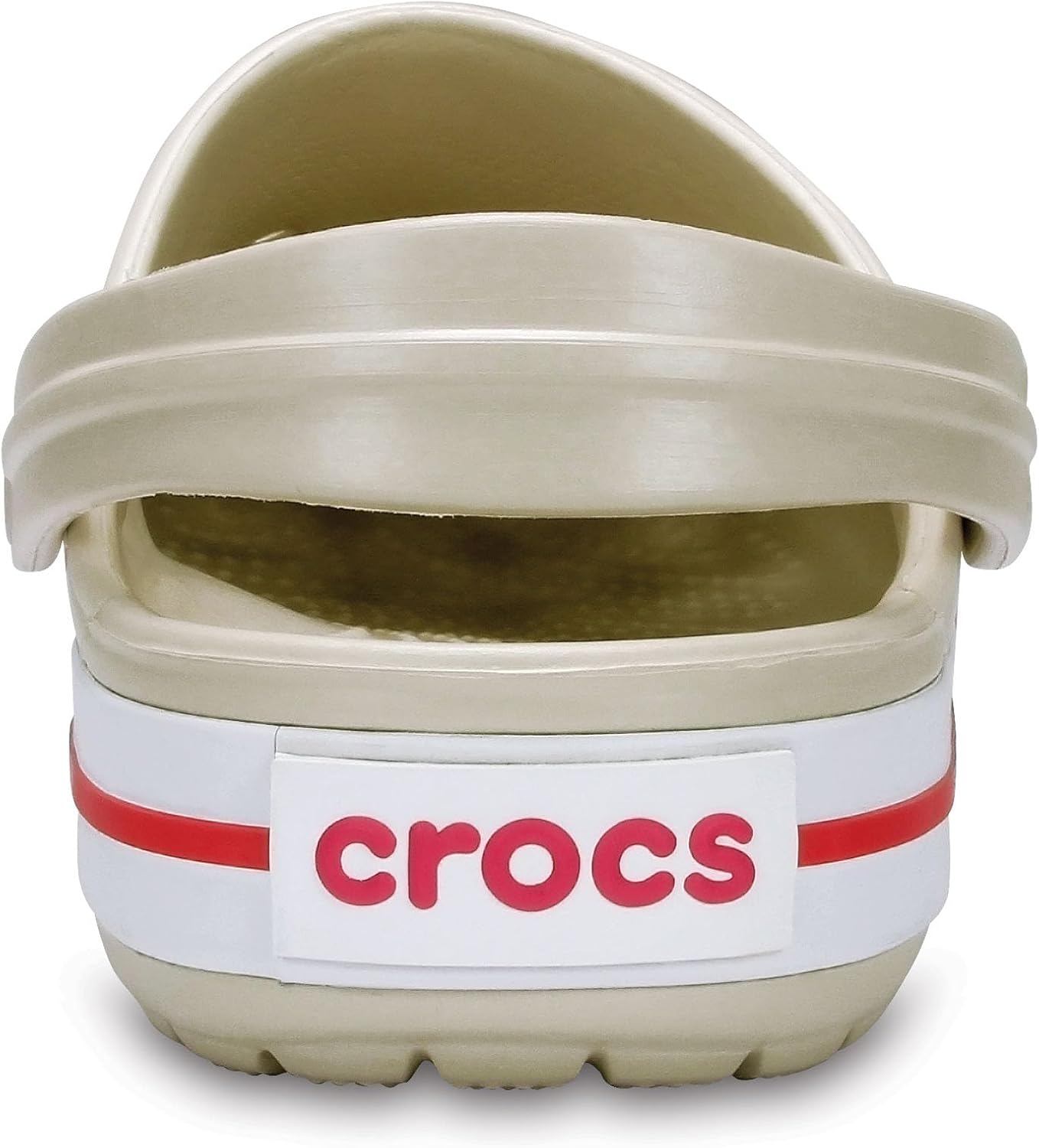 Detalle de Crocs Crocband Clog Unisex – Stucco/Melon, EU 38/39