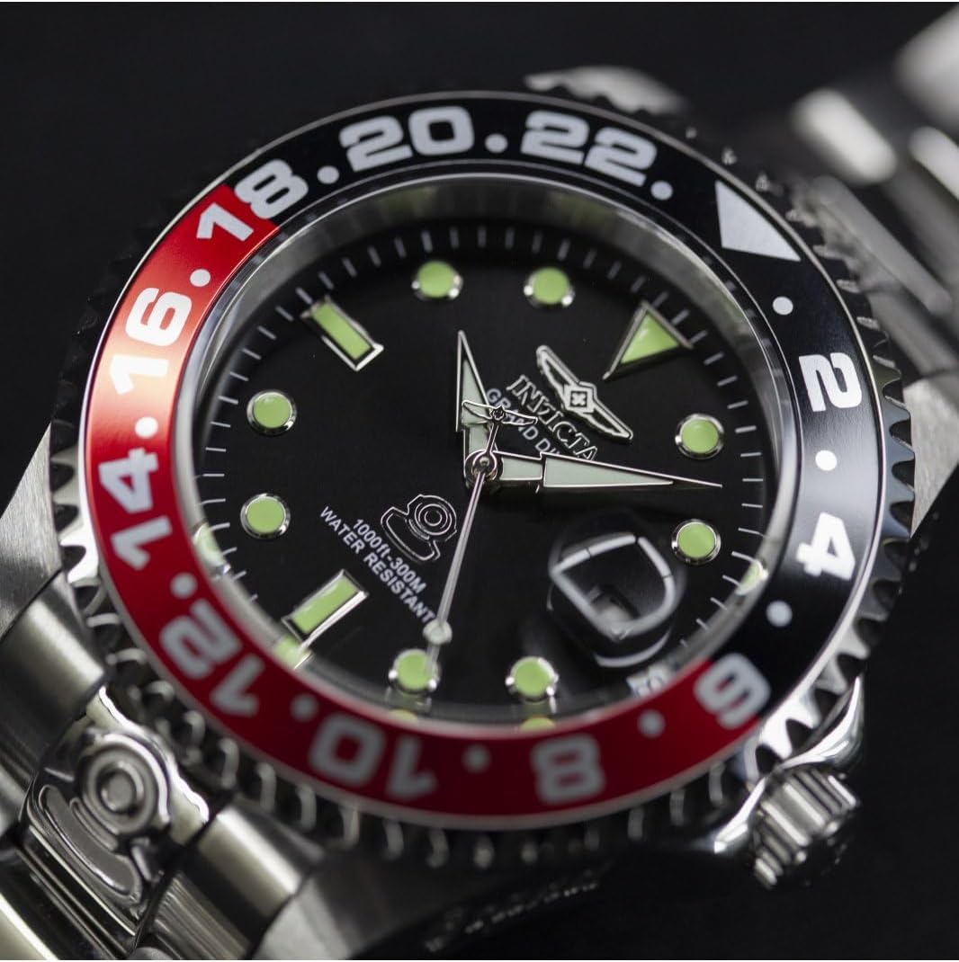 Detalle 2 de Invicta Pro Diver Edelstahl Herren Automatikuhr – 47 mm