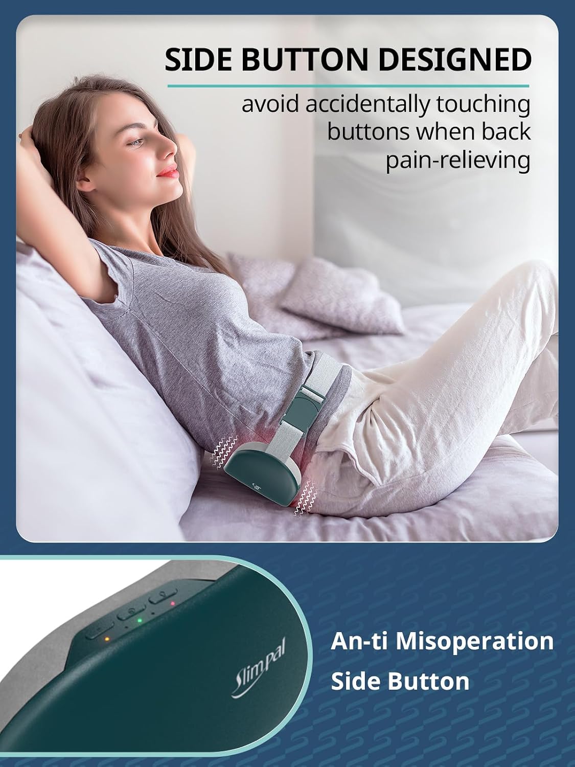 Detalle de Slimpal heating pad for cramps, 21x10cm