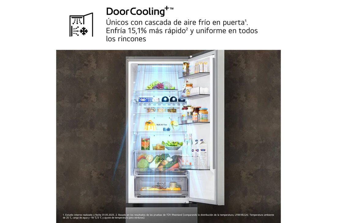 Thumbnail 5 de LG GBBS716CMB Frigorífico Combi 333 l, 1,86 m