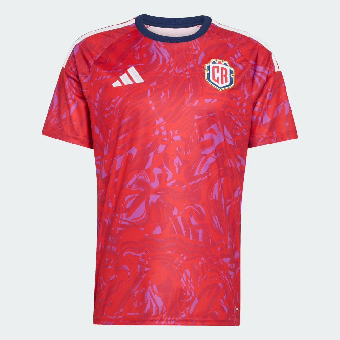 Thumbnail 3 de Camiseta primera equipación Costa Rica 26 de Adidas: roja y lista para el juego