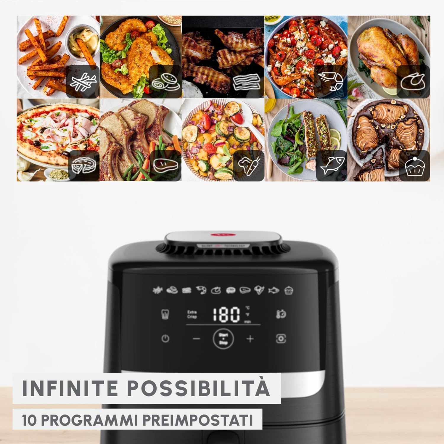 Detalle 2 de Moulinex Easy Fry Silence 5L