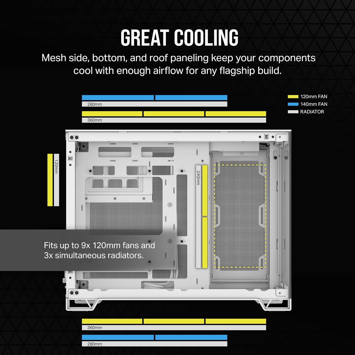 Detalle de CORSAIR PC Case 2500X