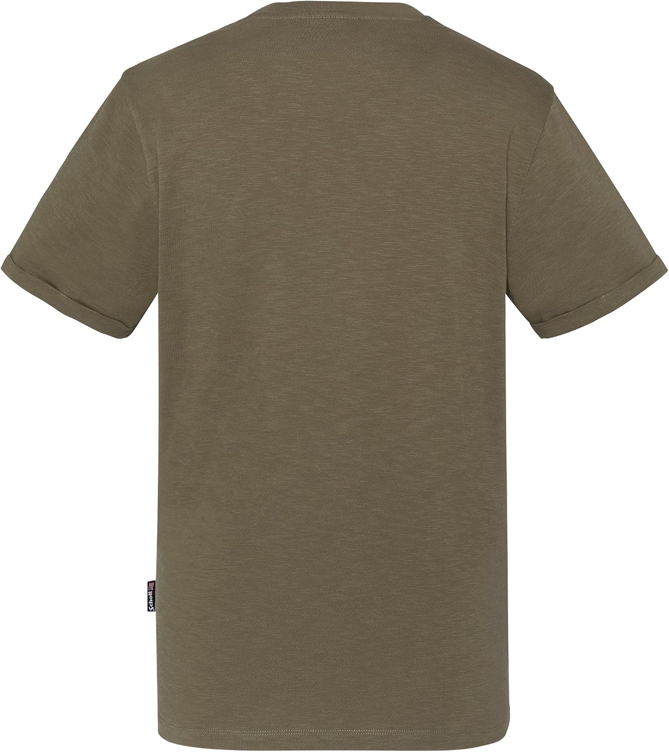 Detalle de T-shirt homme Schott NYC TSKEA1 col rond