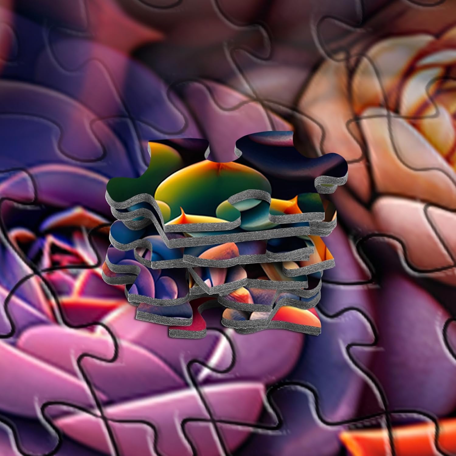 Detalle de Rocorose 1,000-Piece Jigsaw Puzzle