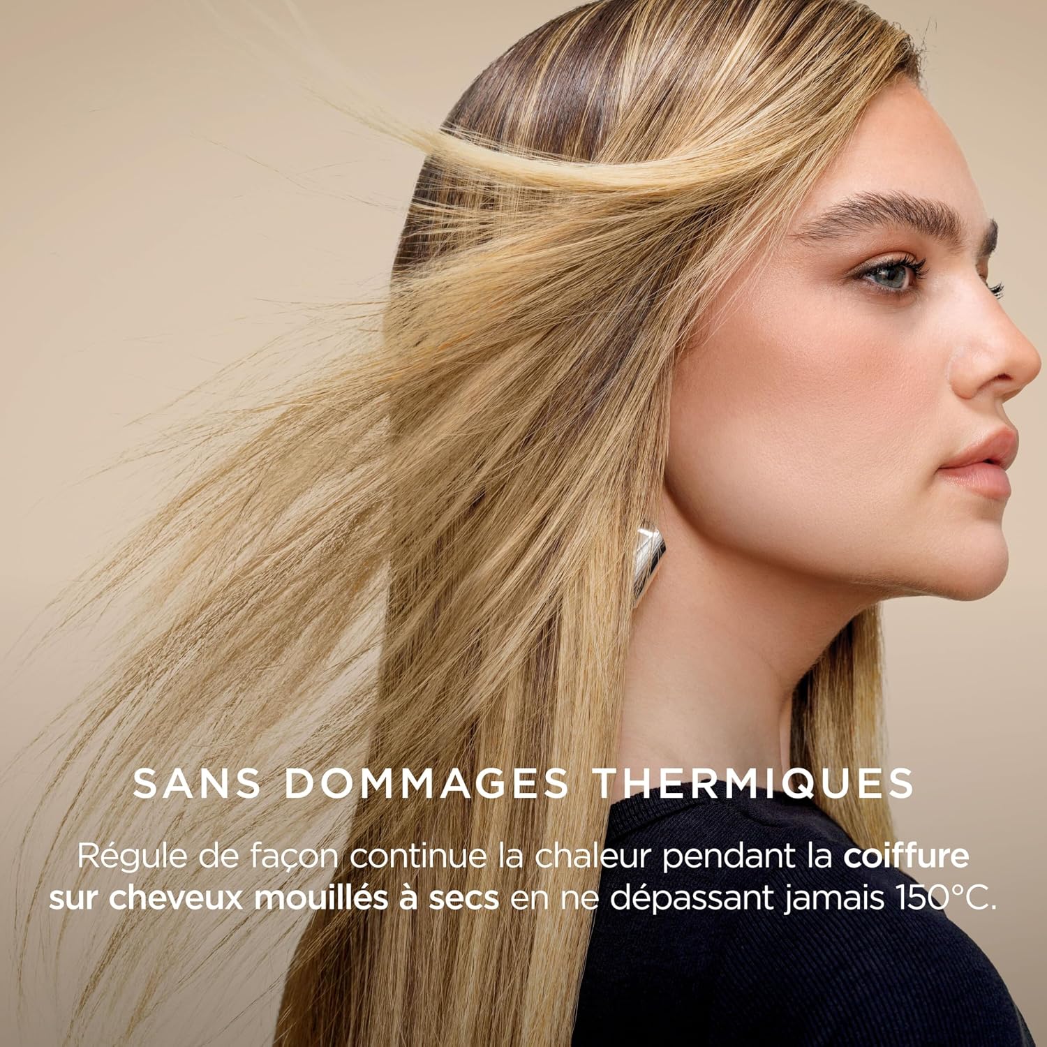 Detalle de Shark Glam Multistyler: sèche-cheveux et styling premium avec 4 accessoires pour tous types de cheveux