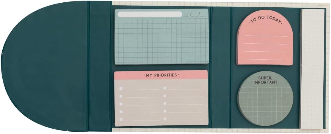 Thumbnail 1 de Mr. Wonderful - Notes adhésives My stuff : boîte pochette magnétique et 5 blocs FSC