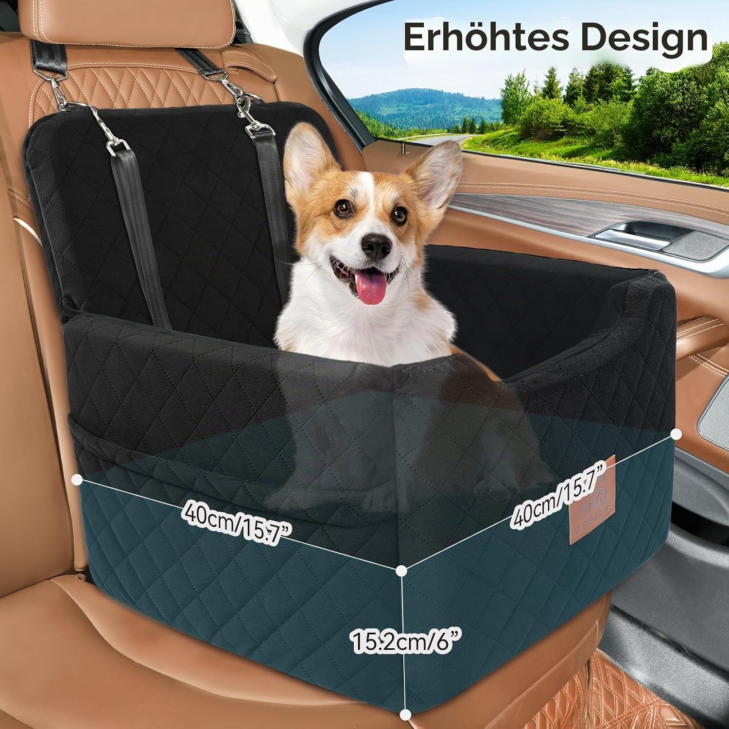 Thumbnail 2 de GL GLENSLAVE Autositz Hunde bis 15 kg