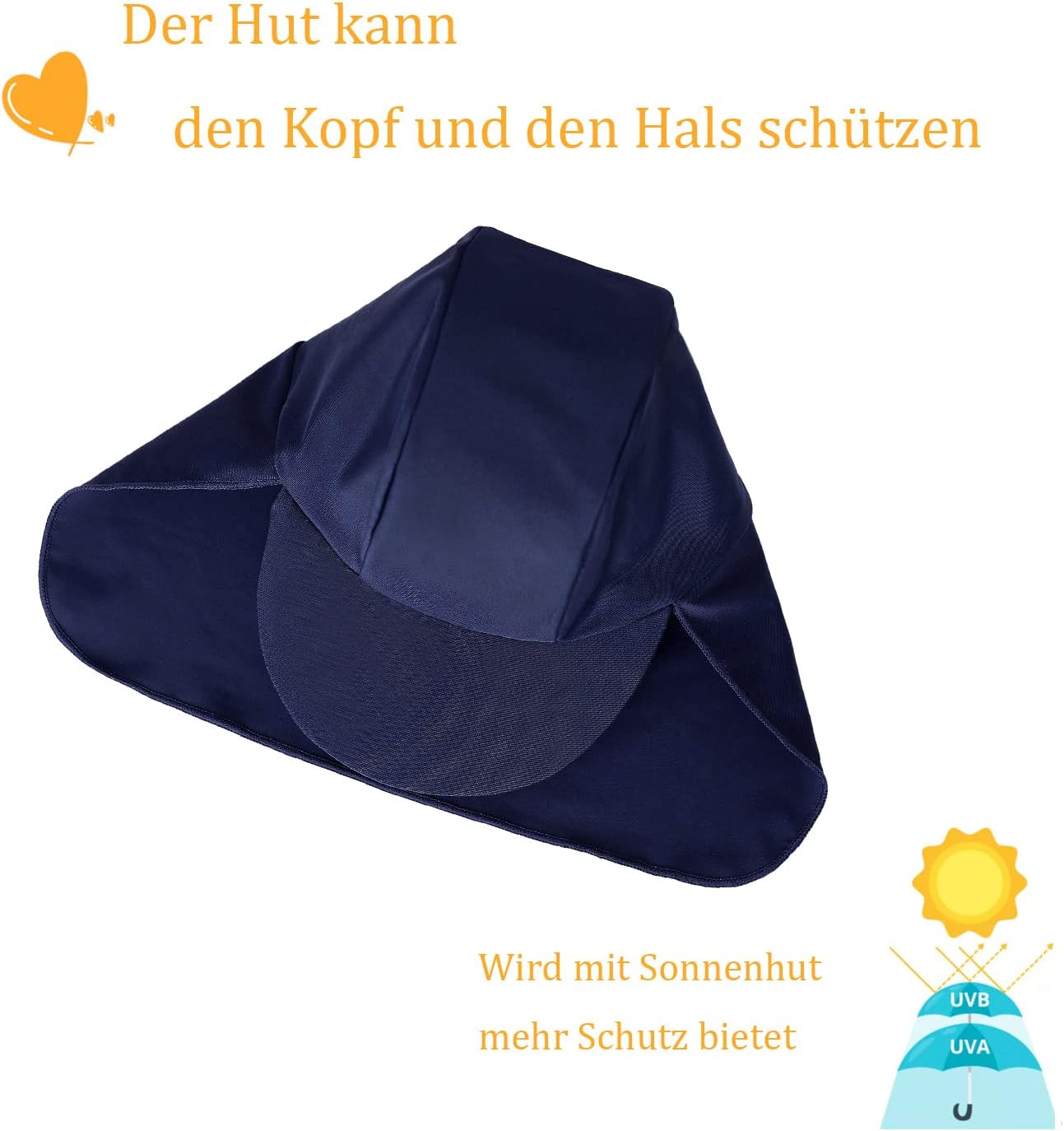 Detalle 2 de UMELOK Baby Badeanzug mit Sonnenhut UV Schutz (UPF 50+) für Jungen