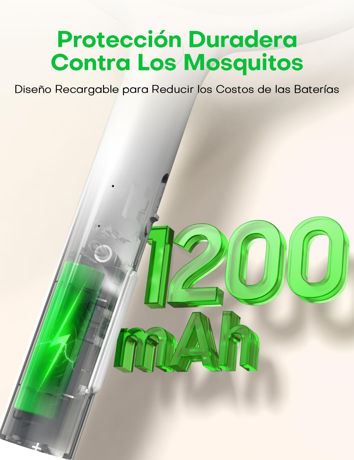 Thumbnail 5 de AROEVE Raqueta Mosquitos 4000V