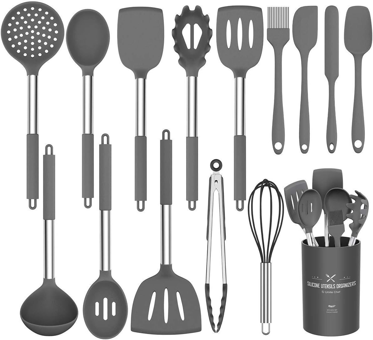 Thumbnail 6 de Umite Chef 15pcs Silicone Cooking Set