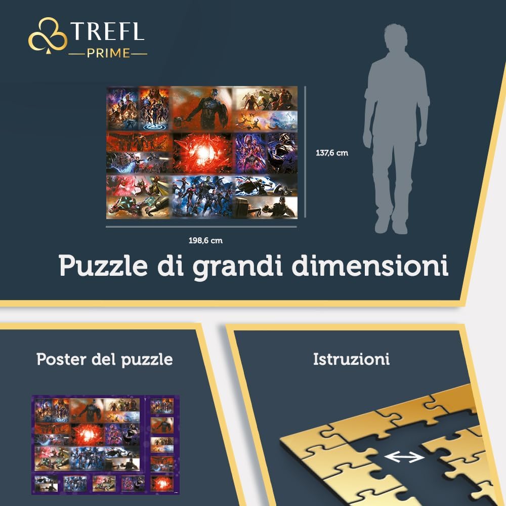 Thumbnail 3 de Trefl Prime UFT: Marvel – The Ultimate Marvel Collection, 13500 pezzi di grandi dimensioni