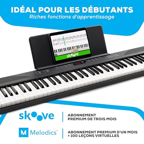 Thumbnail 2 de Alesis Recital Play Clavier Piano 88 Touches – Kit complet avec accessoires