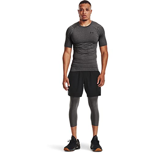 Thumbnail 3 de Under Armour Homme T-Shirt Heatgear Carbon Heather/Black ⚙