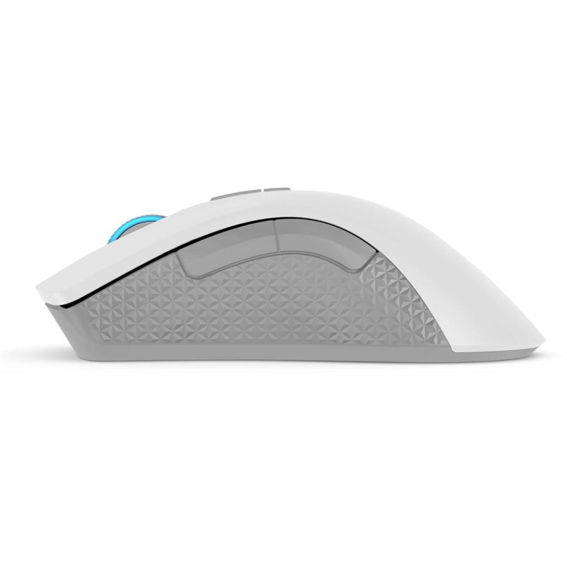 Detalle de Lenovo Legion M600, ratón gaming óptico de 16.000 DPI con Bluetooth e iluminación RGB