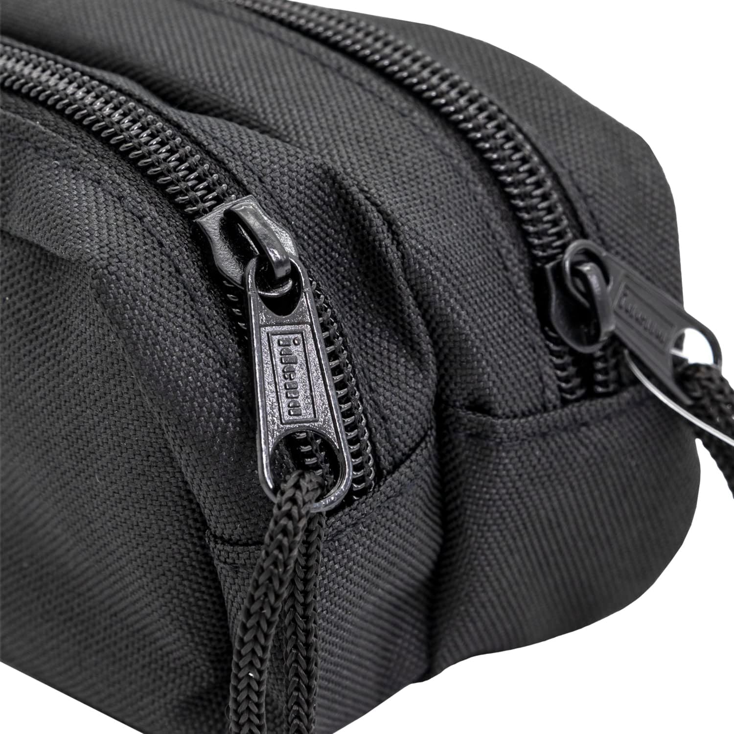 Detalle de Idena 20122 – Trousse noire à 3 compartiments zippés, env. 23 x 9 x 7,5 cm