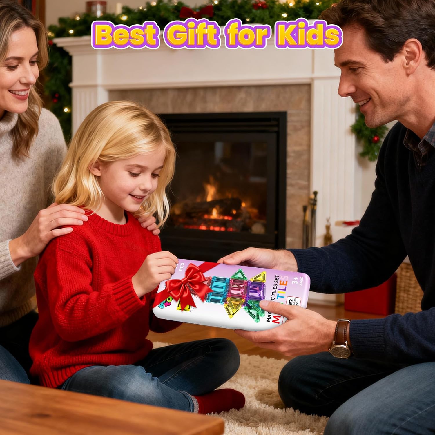 Thumbnail 6 de 40PCS Magnetic Tiles Mini Travel Set