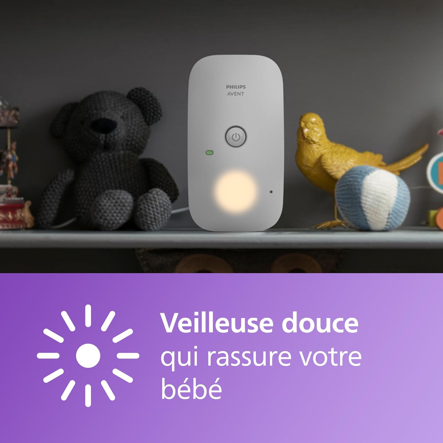 Thumbnail 4 de Philips Avent Écoute-bébé DECT 330 m ⏰