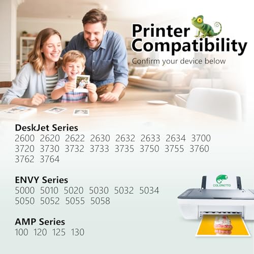 Detalle 2 de COLORETTO 304XL Cartucce Nero per HP 304: resa elevata e compatibilità ampia