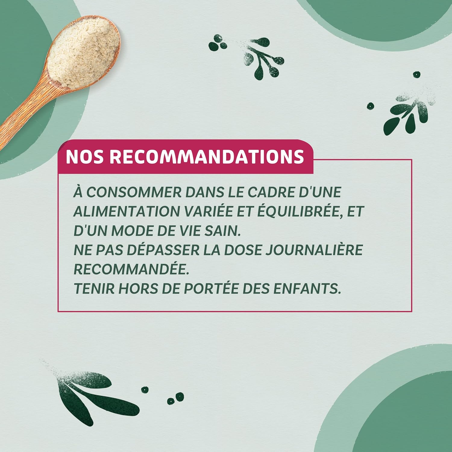 Detalle de GAYELORD HAUSER – Poudre de Protéines végétales Bio, 200 g