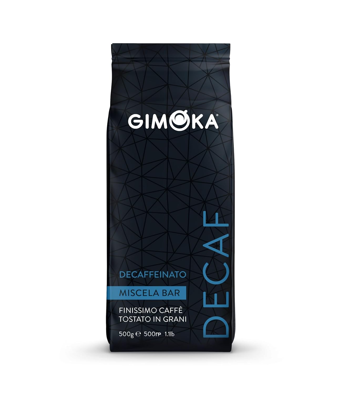 Detalle de Gimoka Kaffeebohnen Classico Mischung – 1 kg, Intensität 10, hergestellt in Italien