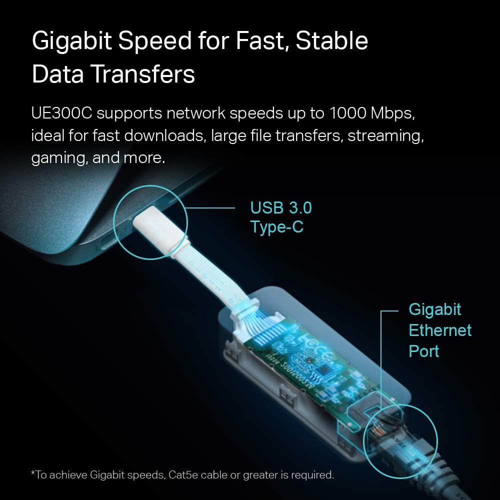 Thumbnail 1 de TP-Link UE300C Ethernet Adapter ⚙
