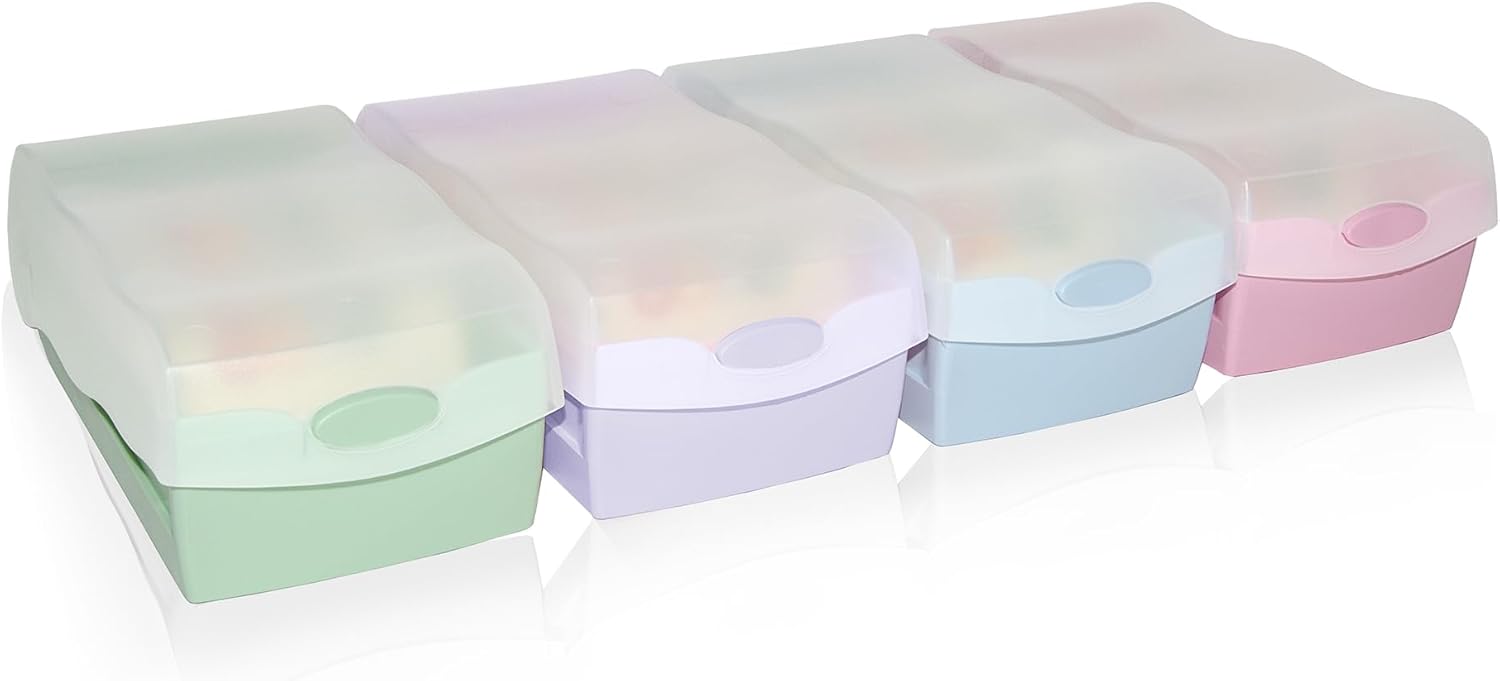 Thumbnail 2 de HAN Lernkarteibox CROCO – einfach Vokabeln lernen mit 5-Fächer-Lernsystem, DIN A7, 900 Karten, pastellrosa