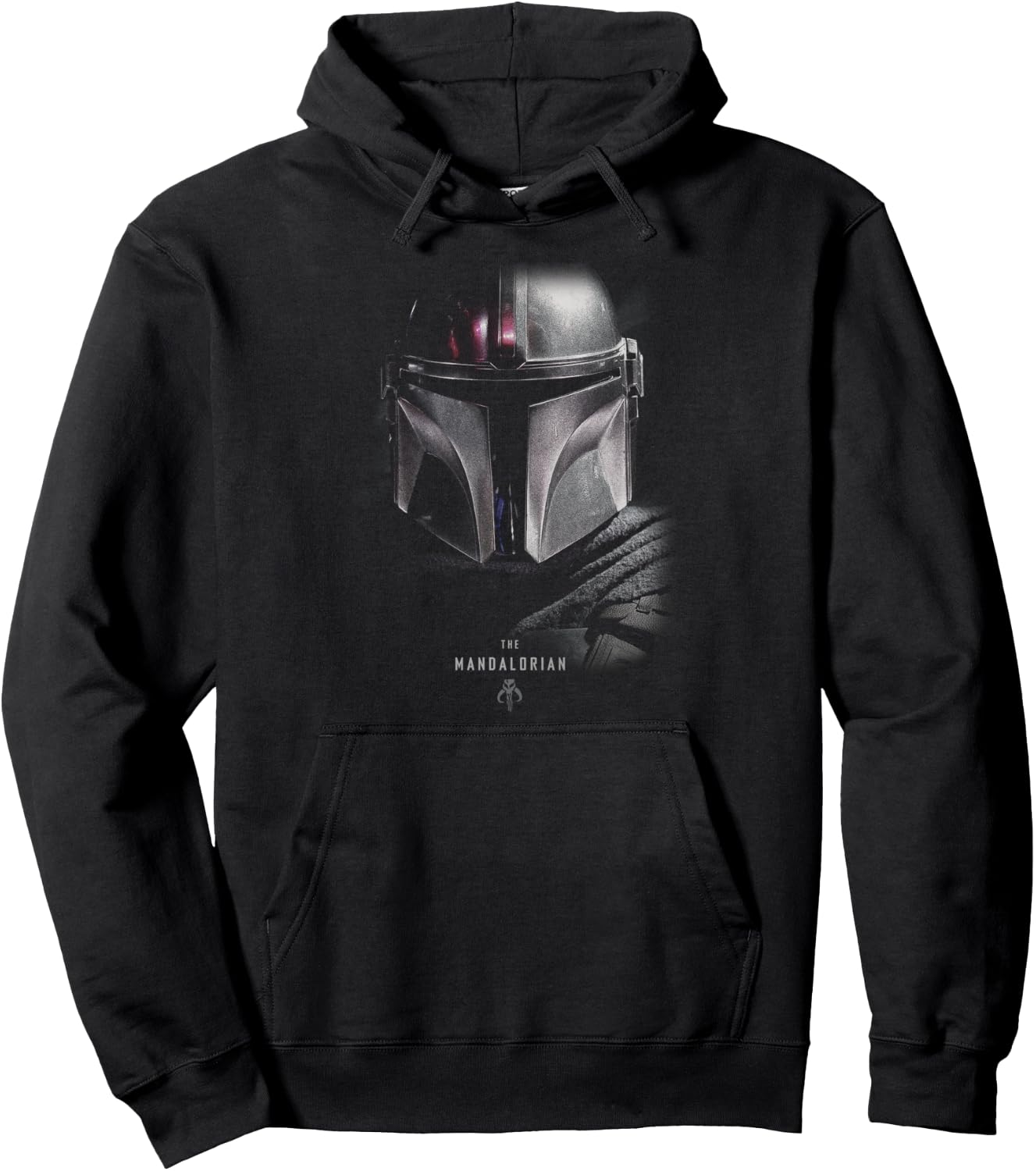 Detalle de Sweat à capuche Star Wars The Mandalorian