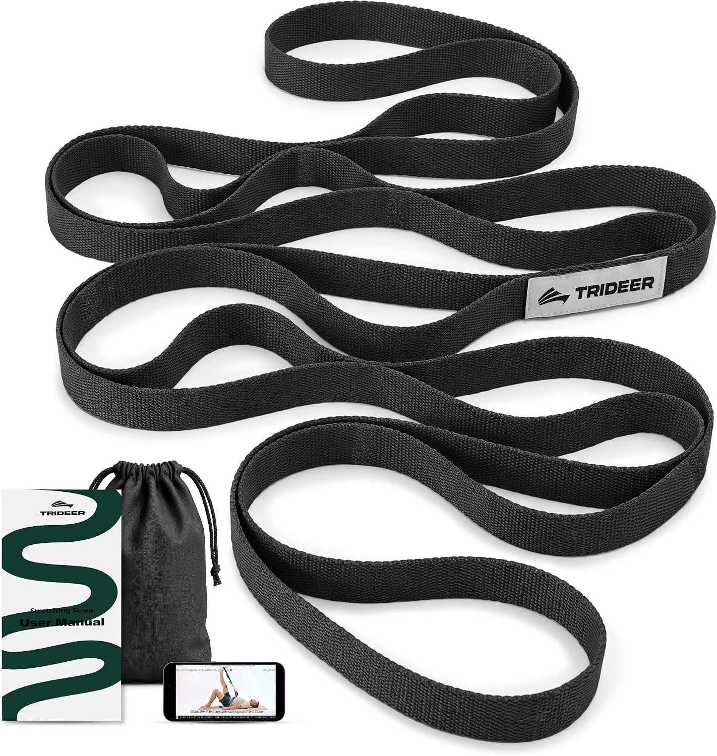 Detalle de Trideer Stretching Strap 10 Loops