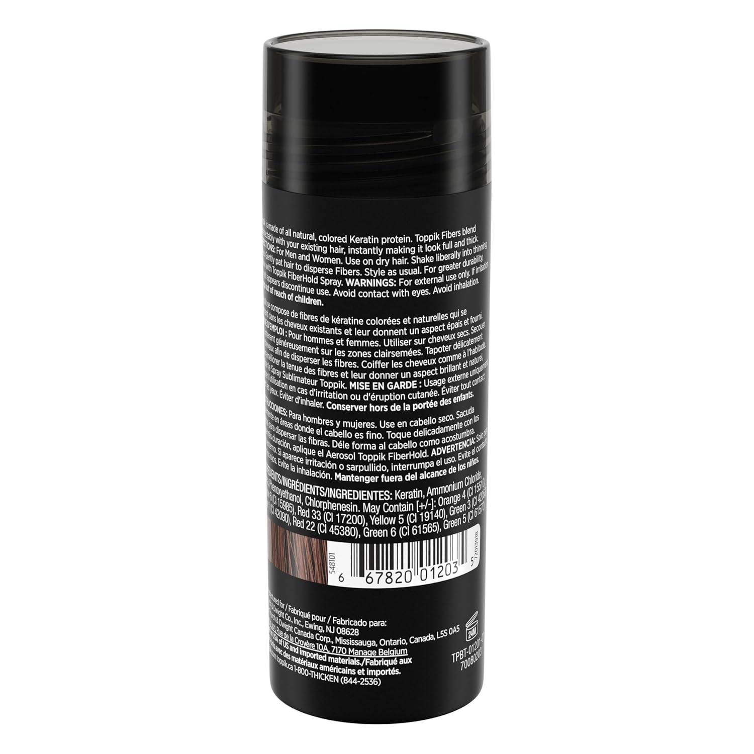 Detalle de Toppik Mittelbraun 27,5g Streuhaar 💇♀