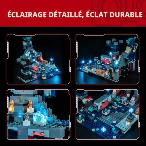 Detalle de BRIKSMAX kit d’éclairage LED pour LEGO 21246