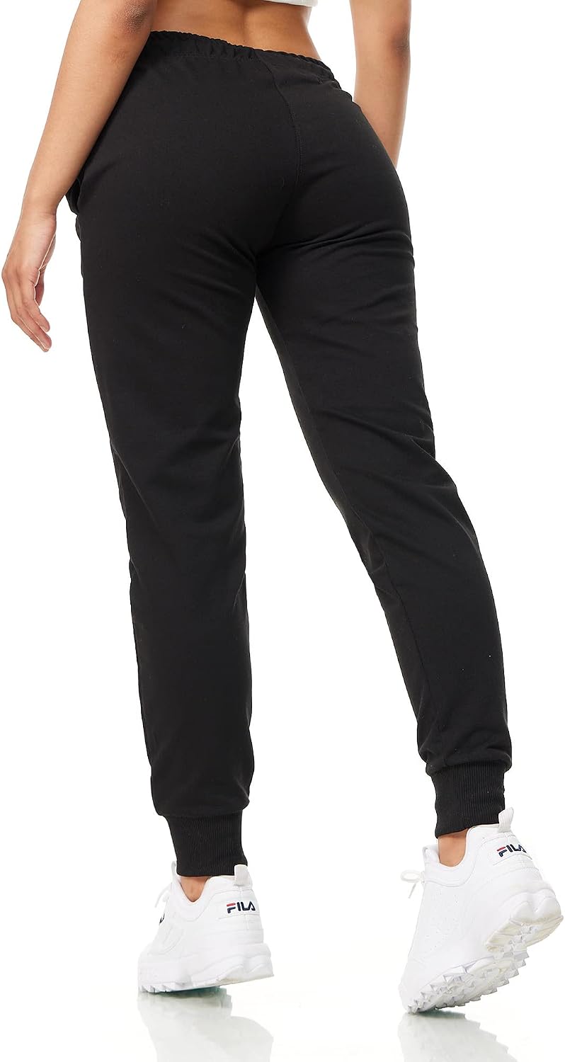 Detalle de ROSS CAMP Pantaloni Sportivi Donna Cotone - Comfort e stile per yoga, fitness e uso quotidiano